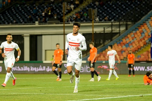 أحداد يواصل تألقه ويقود الزمالك لهزم البنك الأهلي في الدوري المصري