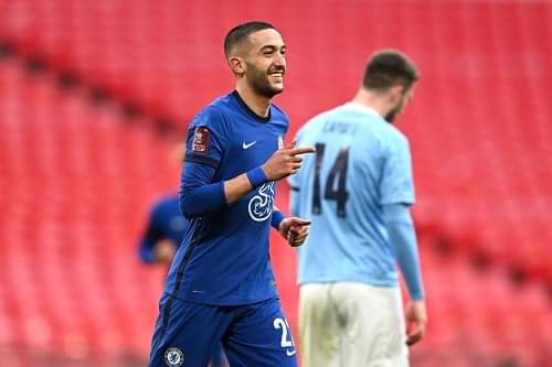 حكيم زياش يقود تشيلسي للفوز على مانشستر سيتي والتأهل لنهائي كأس الاتحاد الإنجليزي