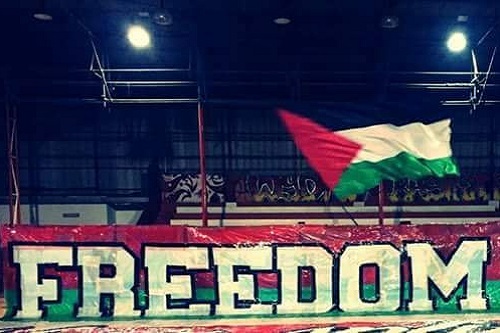 فصيل "الوينرز" يساند الشعب الفلسطيني