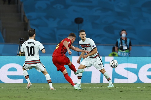 بلجيكا تهزم البرتغال بهدف نظيف وتتأهل إلى ربع نهائي كأس أمم أوروبا