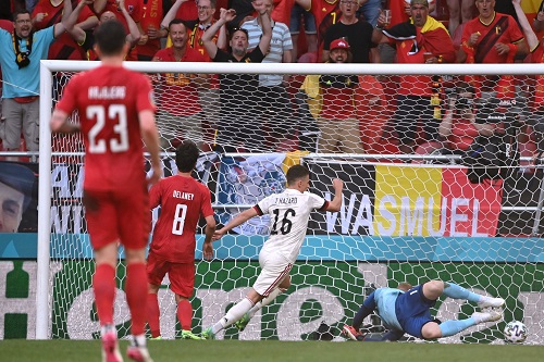 "يورو" 2020.. منتخب بلجيكا يقلب الطاولة على الدنمارك ويبلغ ثمن النهائي