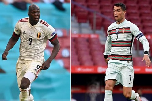 بلجيكا والبرتغال.. لوكاكو متحفز من صراعه مع رونالدو