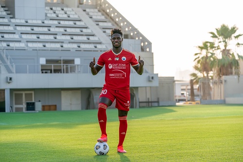 مالانغو: سعادتي كبيرة بالانتقال إلى الشارقة الإماراتي وشهيتي مفتوحة للتتويج بالألقاب