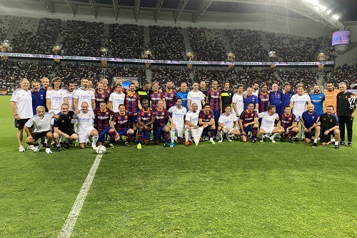 ريال مدريد يهزم برشلونة في استعراض "أساطير الكلاسيكو" في تل أبيب