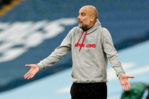 غوارديولا يعترف :مانشستر سيتي بحاجة لتحقيق الانتصارات في غياب نجومه