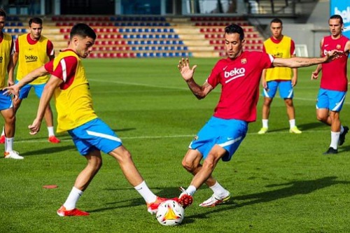 برشلونة يواصل الاستعداد لمواجهة أثلتيك بلباو