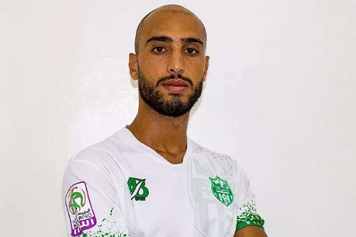 المهاجم ياسين جناح يحمل قميص رجاء بني ملال