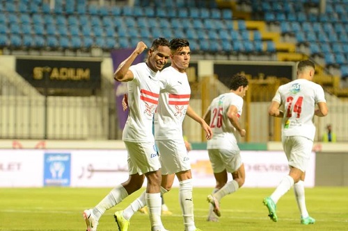 بنشرقي يساهم في فوز الزمالك المصري على غزل المحلة