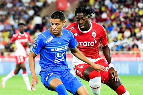 إشادة كبيرة بأمين حارث بعد ظهوره الأول مع مارسيليا في الدوري الفرنسي