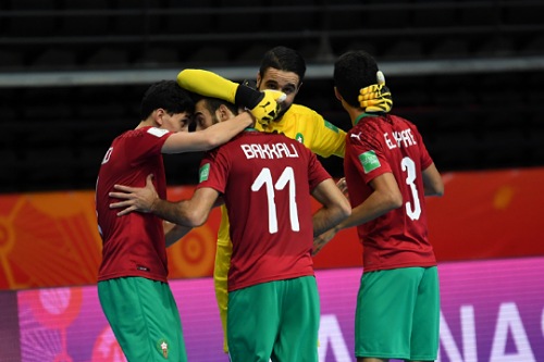 منتخب كرة القاعة يتأهل إلى ثمن نهائي المونديال