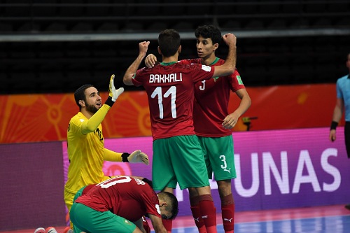 "الفيفا" يهنئ منتخب القاعة ببلوغ ثمن نهائي المونديال
