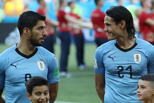 كافاني وسواريز يعودان لقائمة منتخب أوروغواي