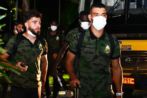 الجيش يصل البنين استعدادا لمواجهة بافلز في الـ"كاف