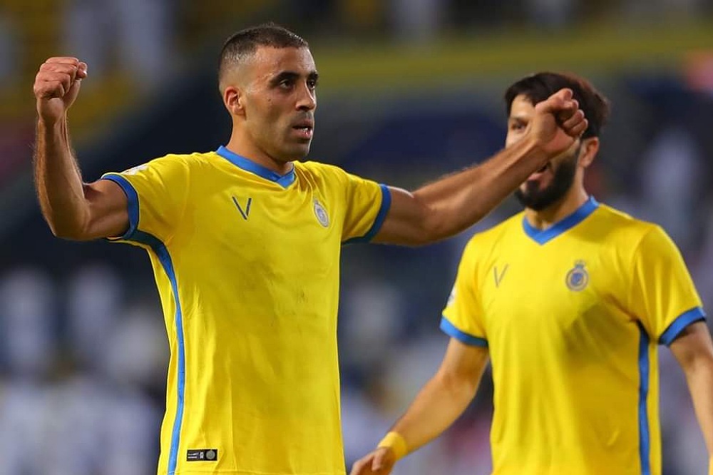 حمد الله يهز شباك الوحدة ويقود النصر إلى "المربع الذهبي" لدوري أبطال آسيا