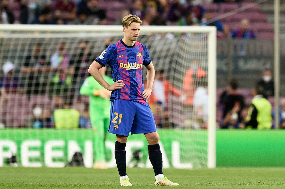 غياب فرينكي دي يونغ عن لقاء برشلونة المقبلة