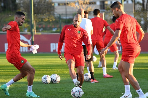 المنتخب الوطني يخوض ثاني حصصه التدريبية استعدادا لموقعتي السودان وغينيا