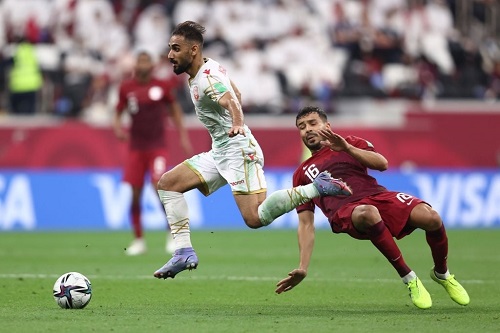 كأس العرب.. قطر يتفوق على البحرين وينفرد بصدارة المجموعة الأولى