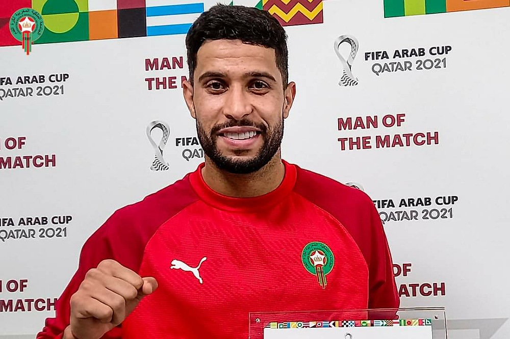 جبران أفضل لاعب في مباراة المغرب والأردن