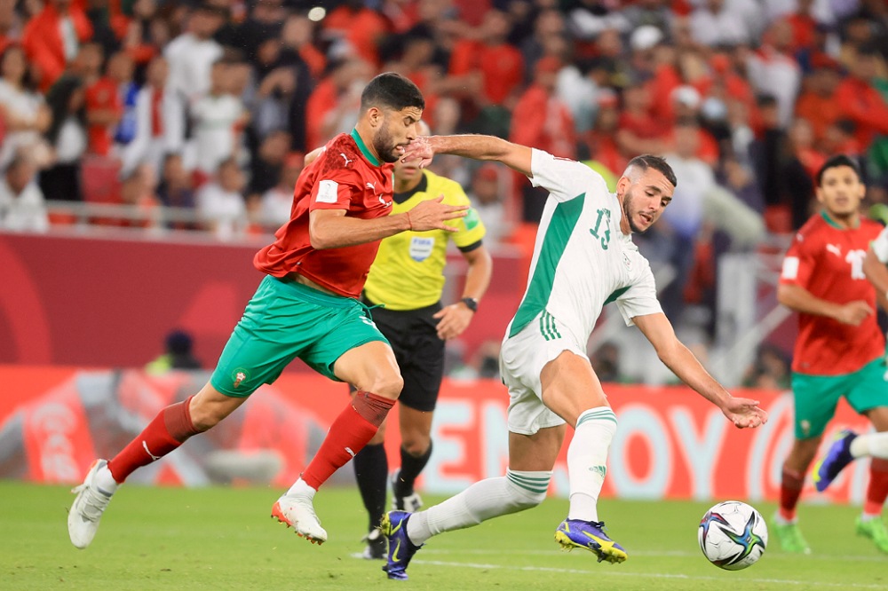 المنتخب المغربي يغادر كأس العرب بركلات الترجيح أمام الجزائر