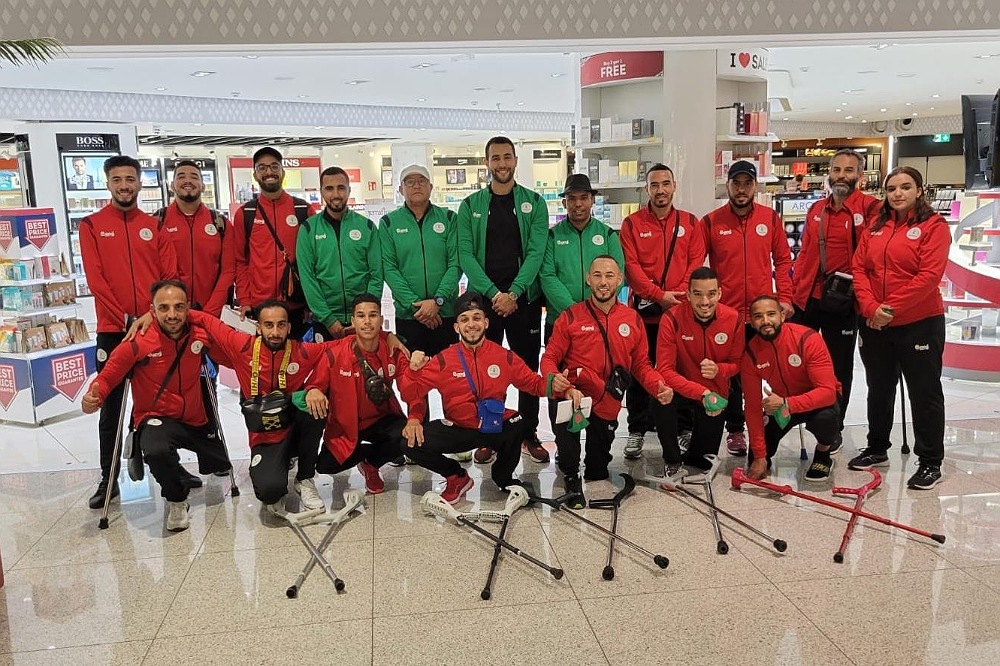 منتخب مبتوري الأطراف يعود إلى أرض الوطن