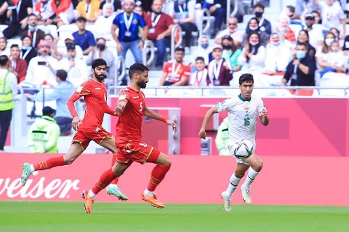 التعادل السلبي يخيم على مواجهة البحرين والعراق بكأس العرب في قطر