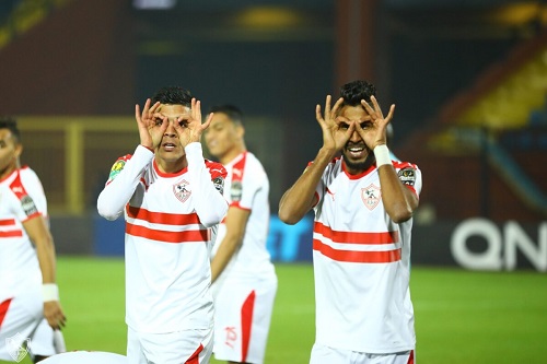 بن شرقي وأوناجم ينتظمان في تدريبات الزمالك