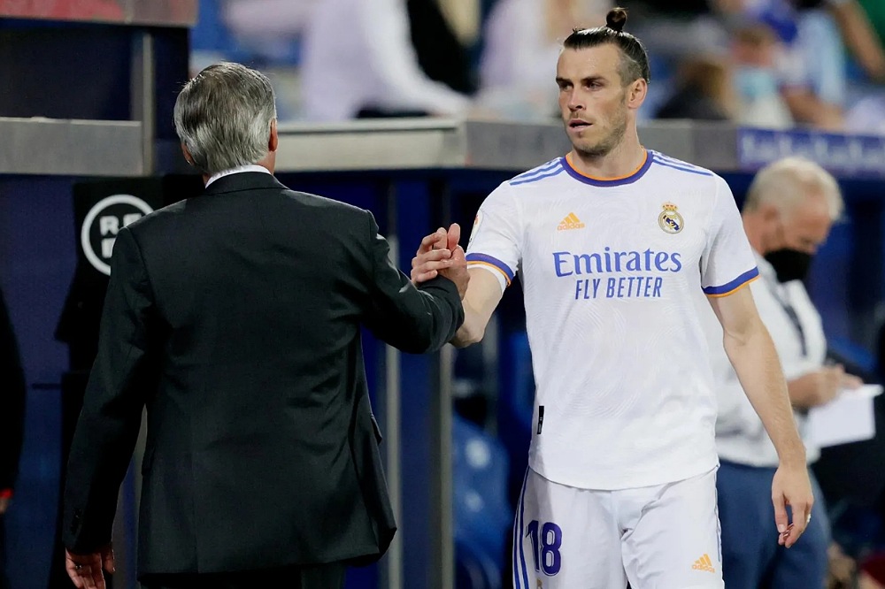 أنشيلوتي يتمنى نهاية تليق ببيل مع ريال مدريد