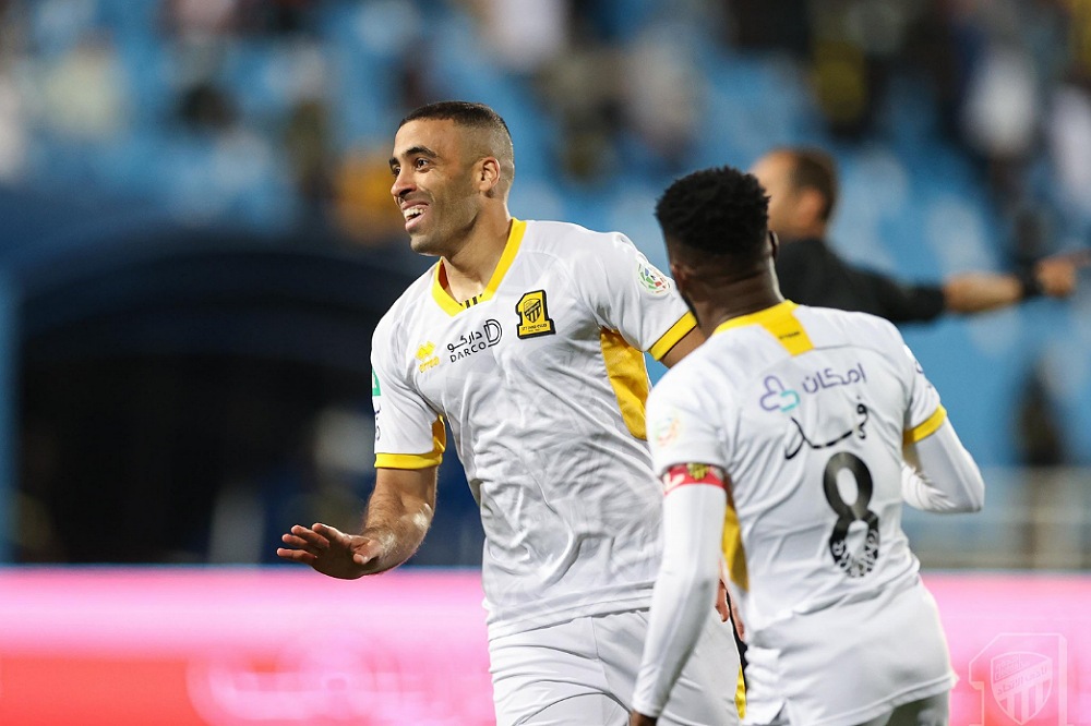 حمد الله يواصل هز الشباك مع الاتحاد.. خامس هدف في 5 مباريات