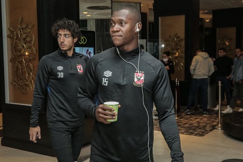 الأهلي المصري يستعد للرجاء بملعب العربي الزاولي