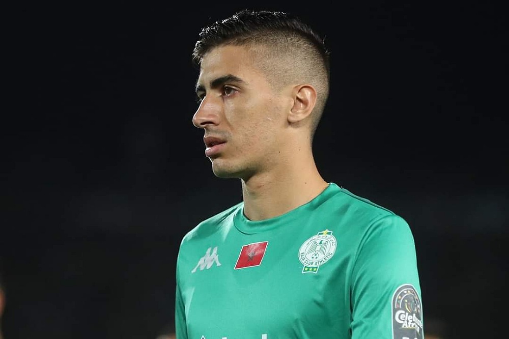 محمد مكعازي نسرا لمباراة وفاق سطيف الجزائري