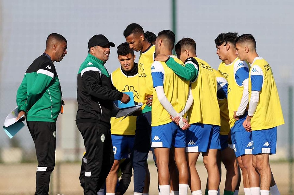 لائحة الرجاء الرياضي لمواجهة رجاء بني ملال