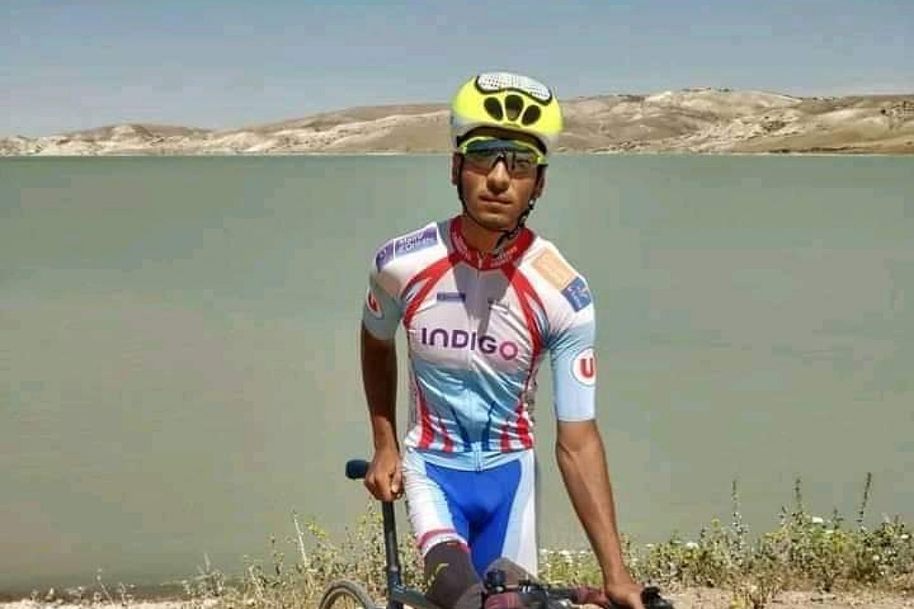 حجوب يشد الرحال إلى بلجيكا لتمثيل المغرب في بطولة العالم للدراجات