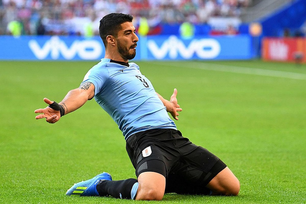 سواريز يغيب عن وديات منتخب أوروغواي