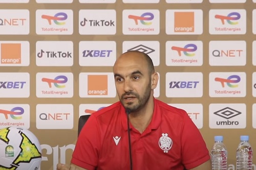 الركراكي: الأهلي يملك تجربة ريال مدريد ونحن جاهزون.. وموسيماني: الوداد فريق كبير