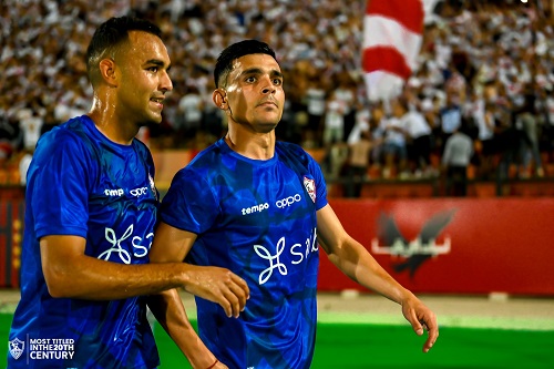 منصور  يكافئ لاعبي الزمالك بعد الديربي