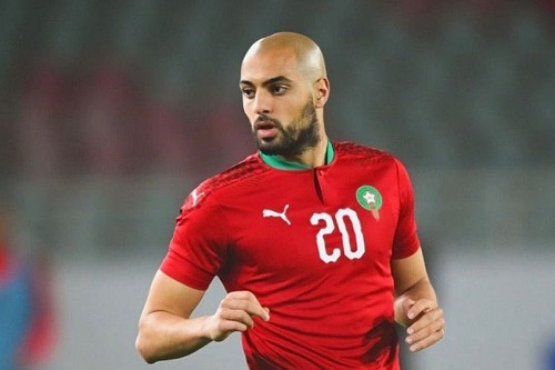 إصابة أمام جنوب إفريقيا تبعد أمرابط عن مواجهة ليبيريا الاثنين