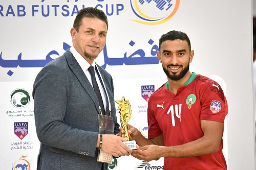 فني رجلا لمباراة "أسود" الفوتسال وموريتانيا