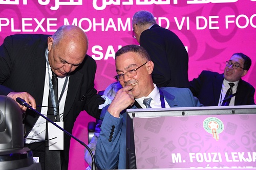 انتخاب لقجع رئيسا للجامعة لولاية ثالثة والتصويت بالإجماع على التقارير الأدبية والمالية