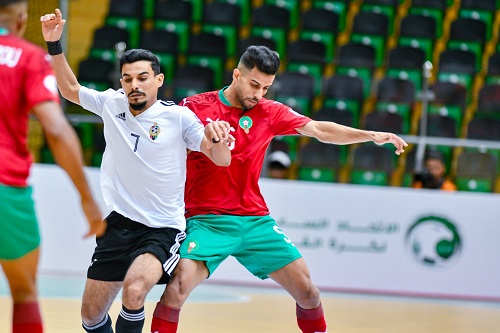 "أسود القاعة" إلى نصف نهائي كأس العرب
