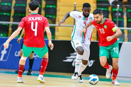 "أسود" القاعة يُسقطون موريتانيا بحصة عريضة
