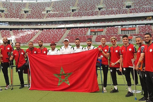 منتخب مبتوري الأطراف ثالثا في دوري ودي