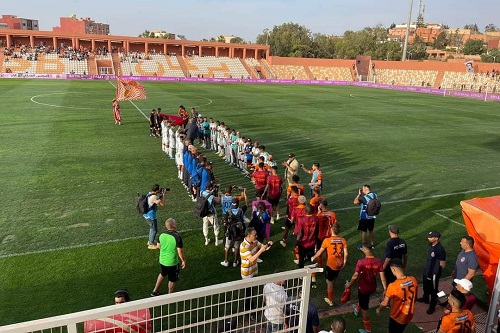 الدفاع الجديدي يقيم ممرا شرفيا احتفاء بنهضة بركان