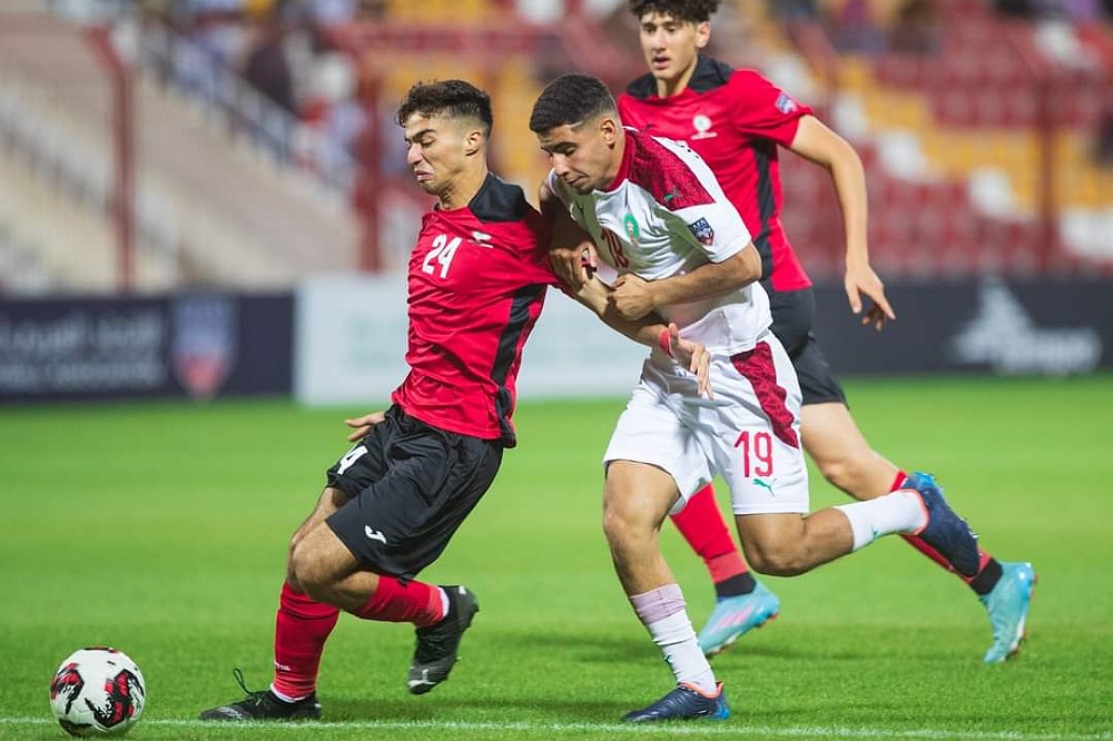 منتخب الشباب يهزم نظيره الفلسطيني ويتأهل لربع نهائي كأس العرب