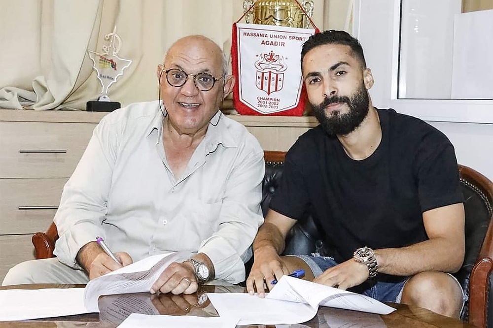 حسنية أكادير يتعاقد مع اللاعب جلال طاش طاش
