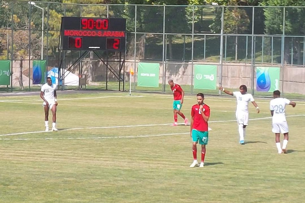 المنتخب الأولمبي ينهزم أمام السعودية في ألعاب التضامن الإسلامي