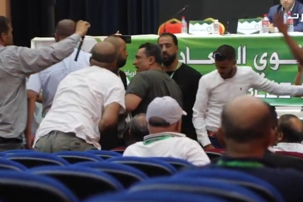 فوضى في جمع عام أولمبيك خريبكة