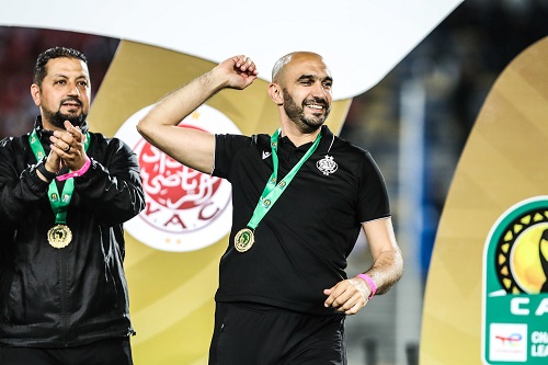 "كاف": الركراكي تولى تدريب المنتخب المغربي بعد موسم ناجح مع الوداد الرياضي