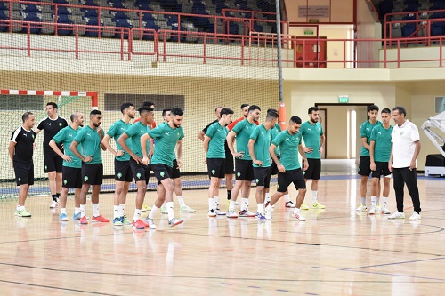 تجمع إعدادي للمنتخب الوطني لكرة القدم داخل القاعة