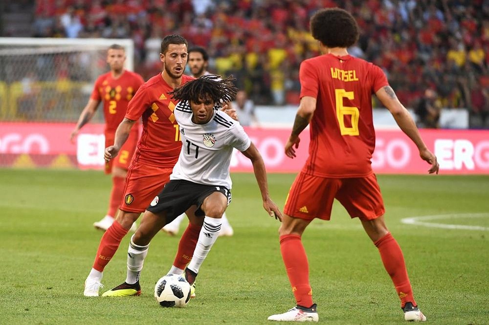 بلجيكا تواجه مصر وديا تحضيرا للمغرب في المونديال