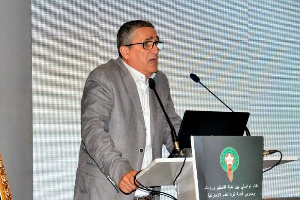 في حوار مع هسبورت.. حدقة: لا نشك في نزاهة الحكام المغاربة ولا نحتاج الأجانب